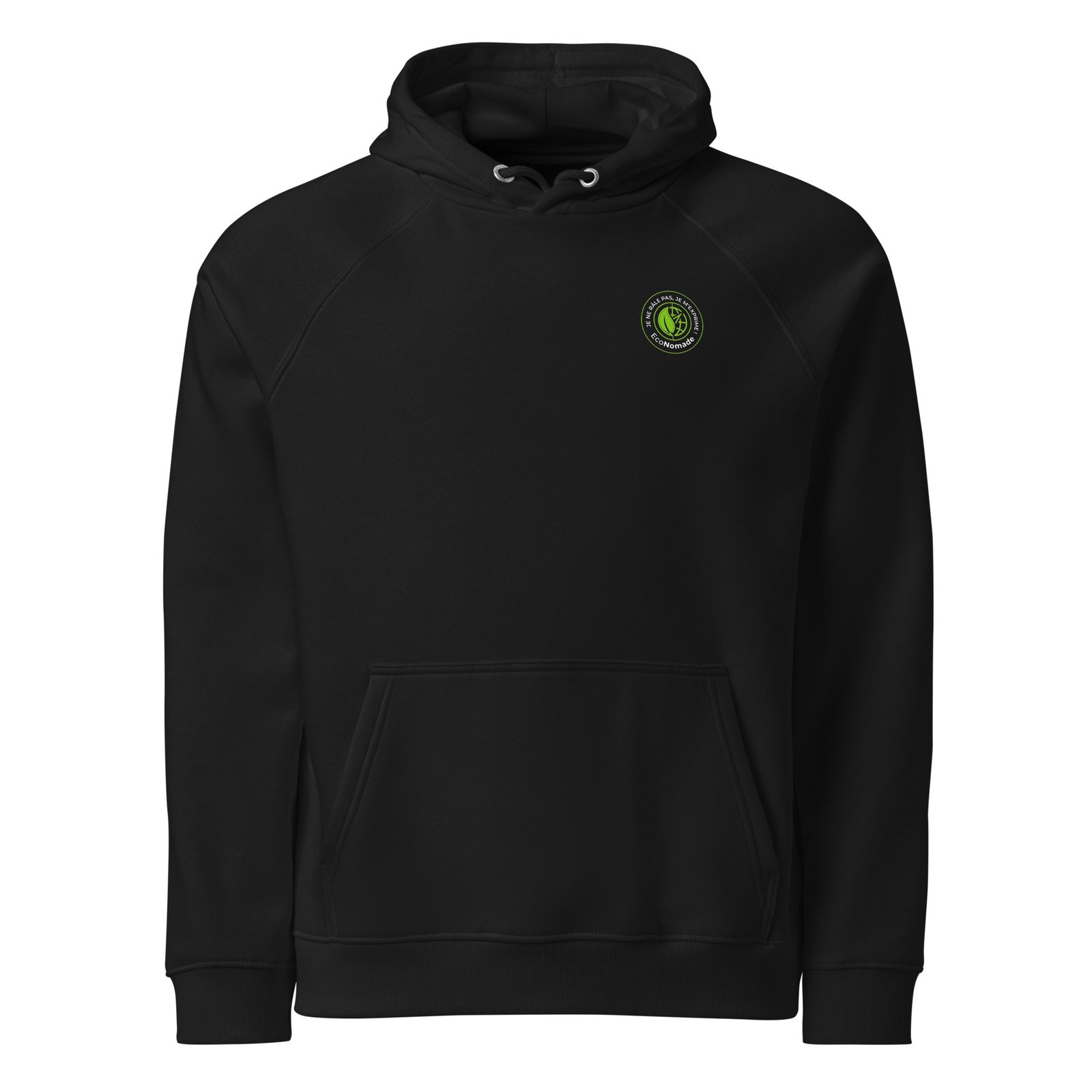 Sweat à capuche écologique Raglan unisexe