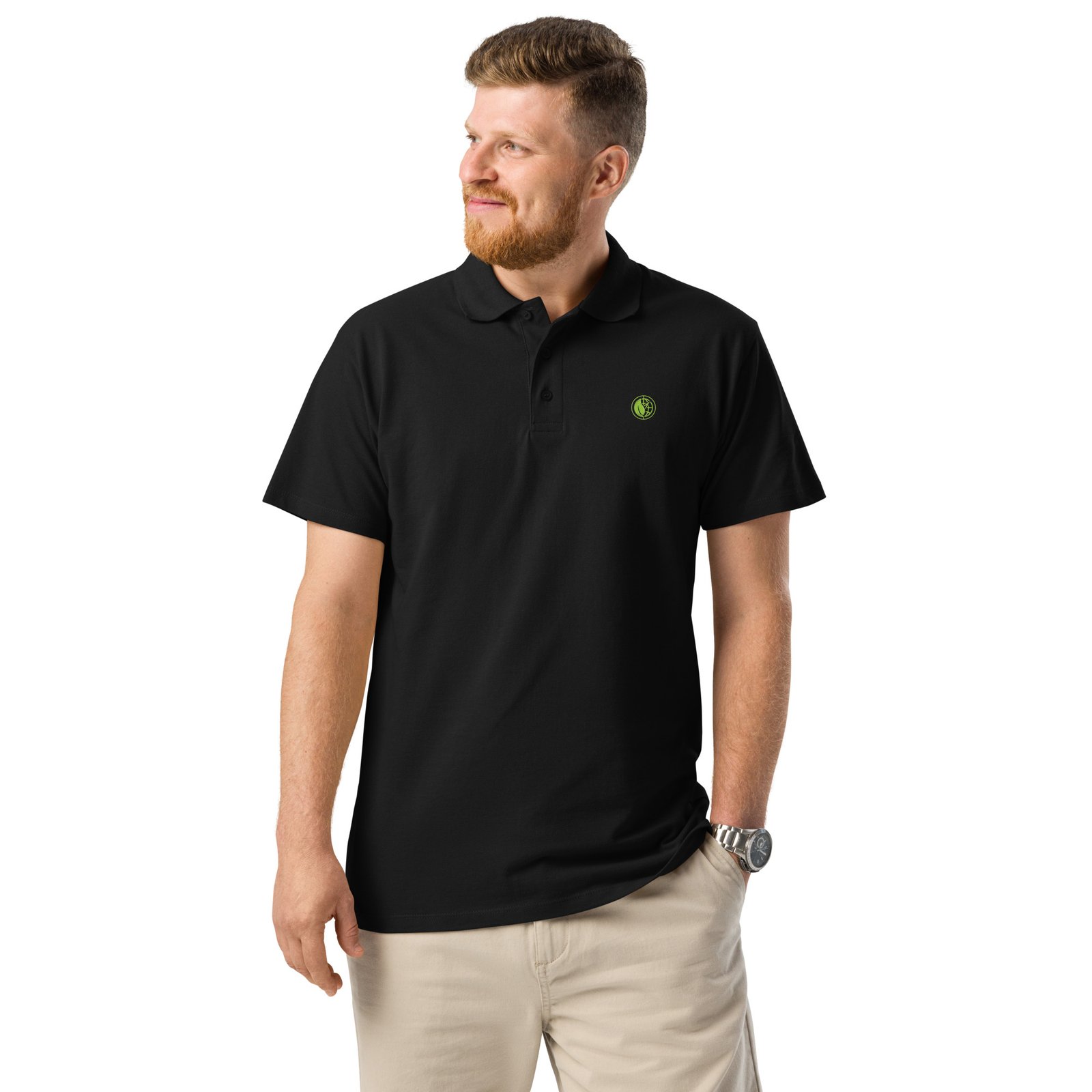 Polo piqué premium unisexe – Image 20