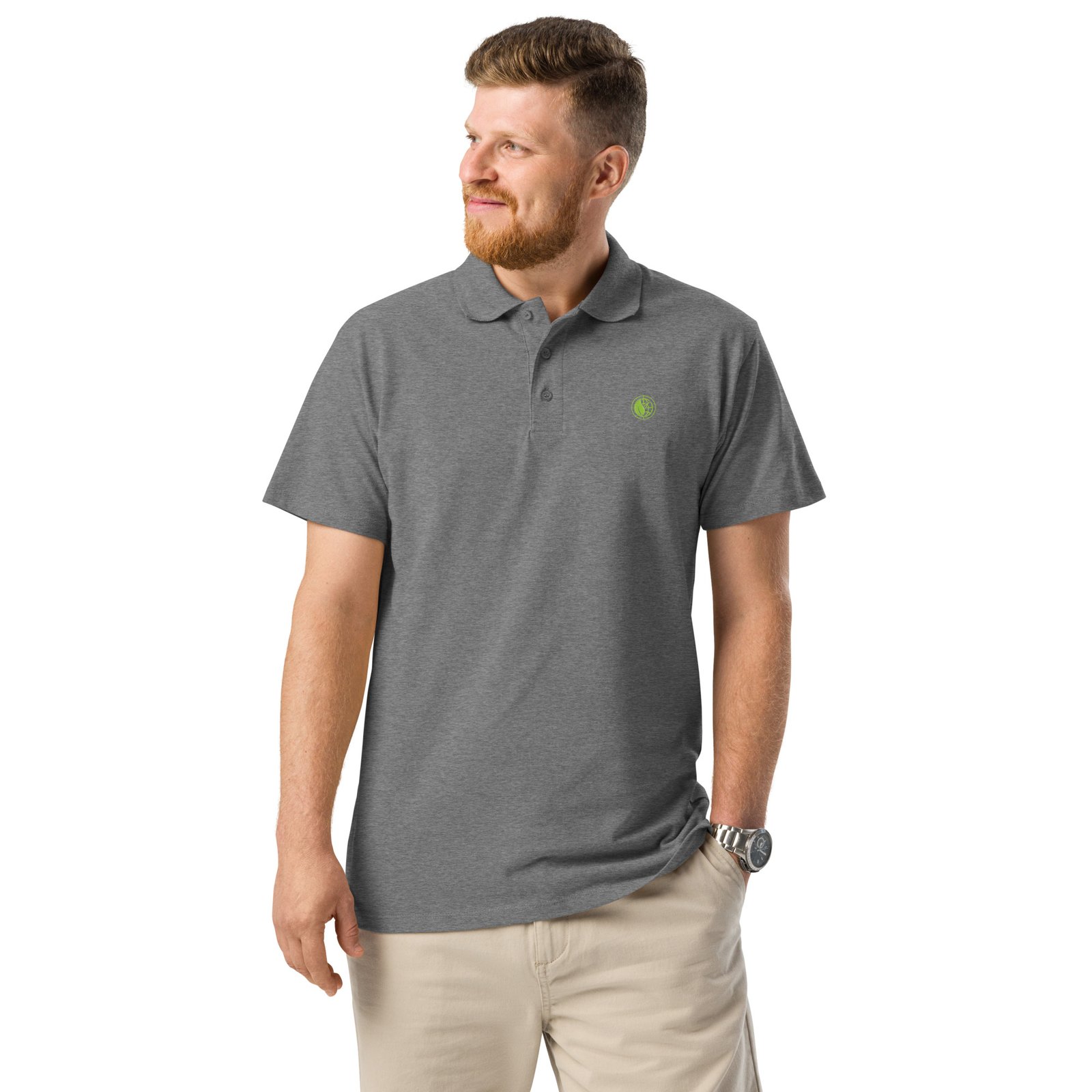 Polo piqué premium unisexe – Image 23