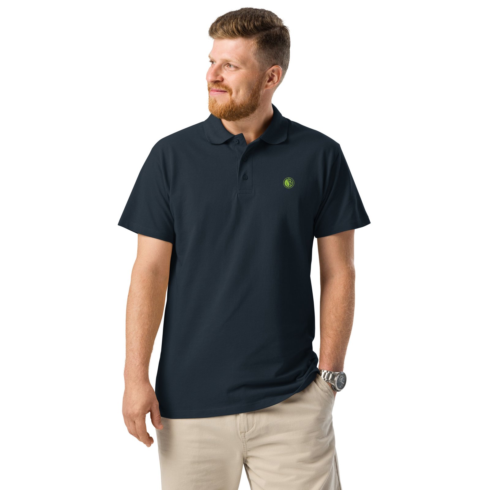 Polo piqué premium unisexe – Image 21
