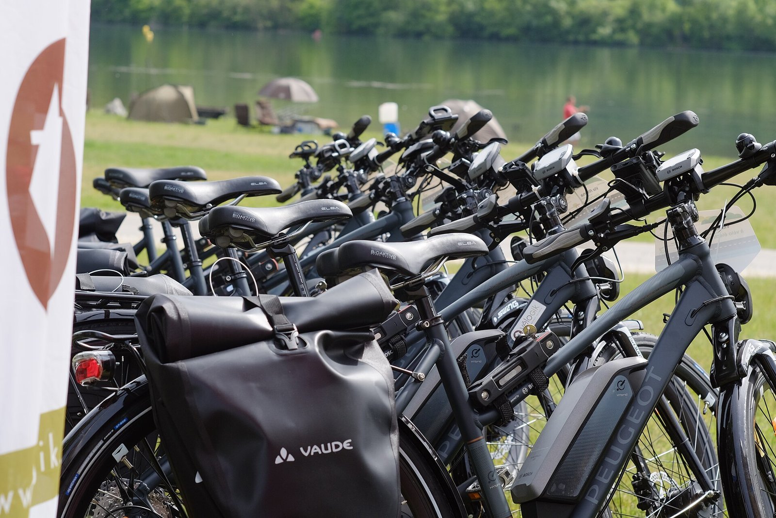 Vélos sur la ViaRhôna, nomadisme à deux roues