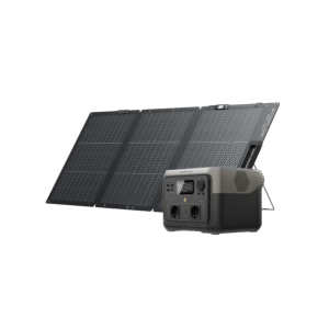 Kit solaire EcoFlow RIVER 2 Max et panneau 160 W